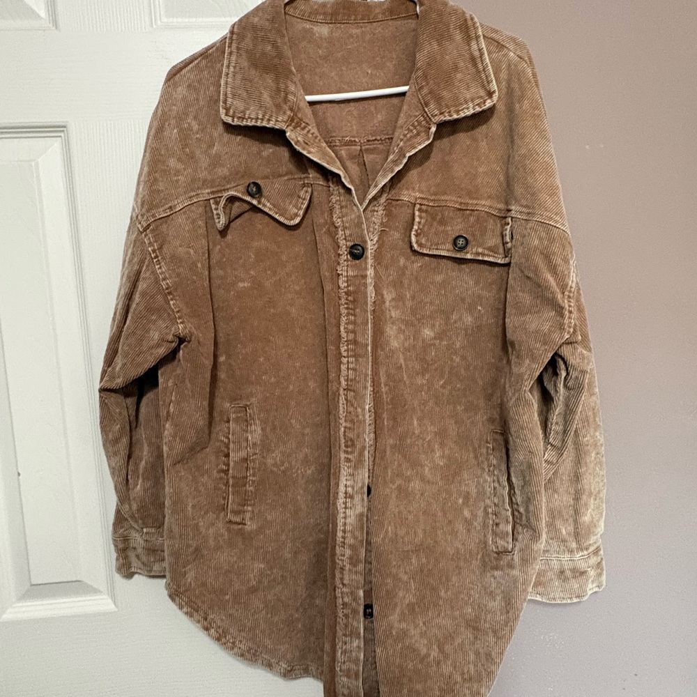 Women’s Brown Corduroy Jacket